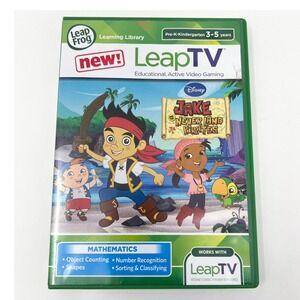 LeapFrog LeapTV Disney Jake and the Never Land Pirates Math Game Ages 3-5